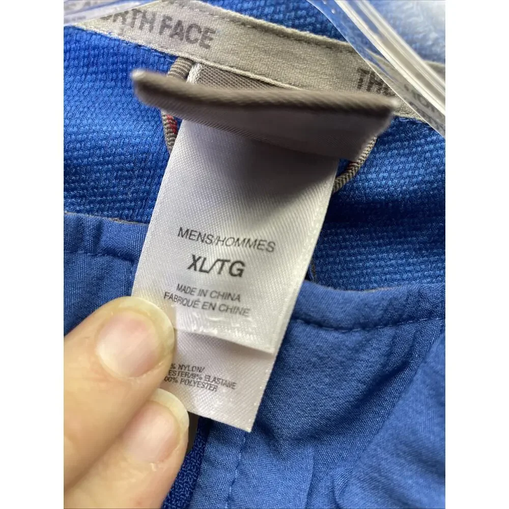The North Face‎ Flight Series Pullover Men's XL Blue 1/2 Zip Long Sleeve